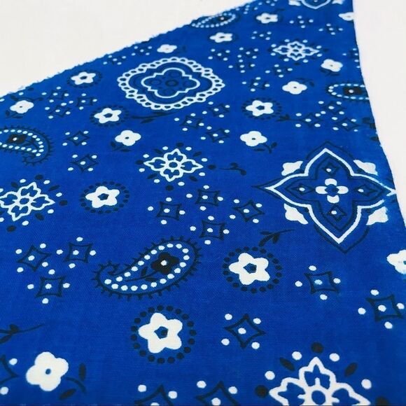 Dog Handkerchief Set of Two Blue Small Toy - Picture 8 of 12